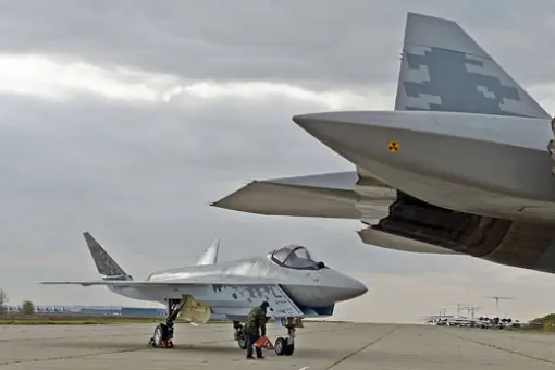 Oblot Su-75 na początku 2026?