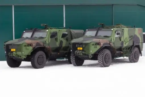 Pierwsze SISU GTP 4x4 trafiły do wojska
