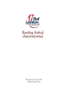 Katalog aukcji charytatywnej - 17. Bal Lotników