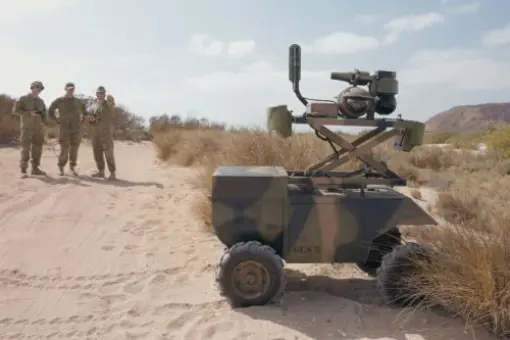 Australian Army testuje robota GUS