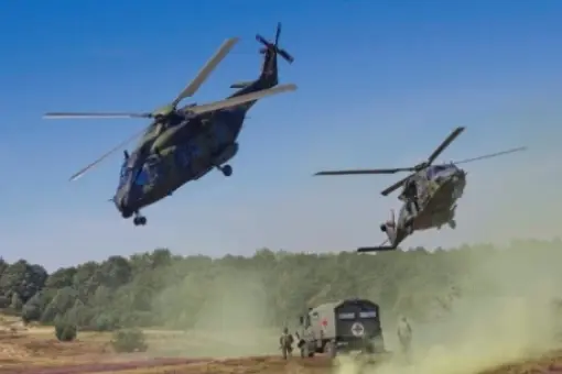 Niemcy wznawiają loty NH90