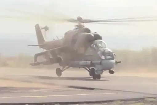 W Syrii rozbił się Mi-24