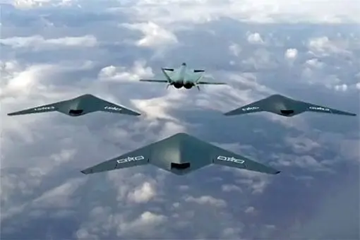 J-20 z trzema GJ-11