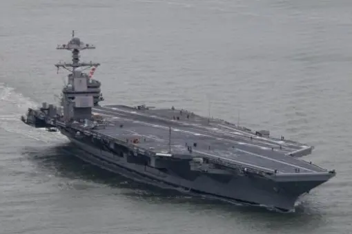 Pierwsza misja USS Gerald R Ford