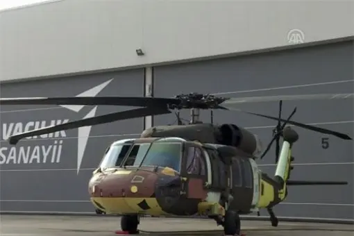 Pierwszy Black Hawk zmontowany w Turcji