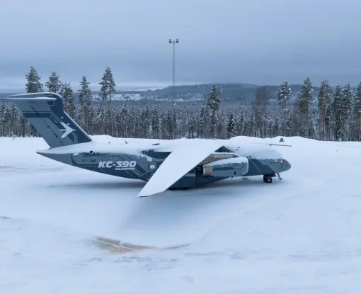 Próby KC-390 w warunkach zimowych