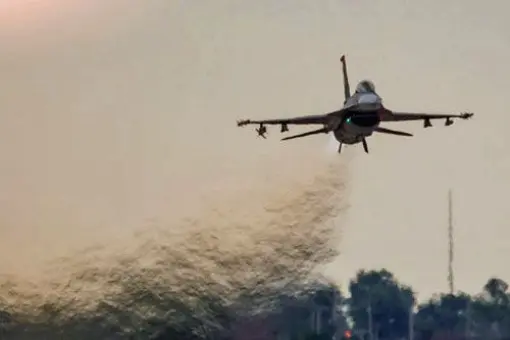 W Luizjanie rozbił się F-16