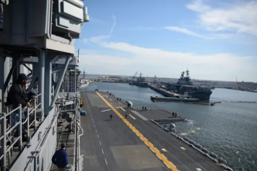 Koniec testów USS Bataan