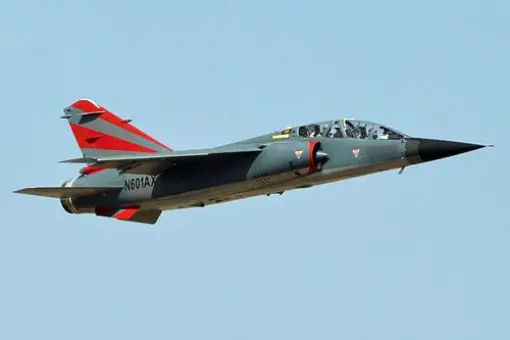 Rozbił się Mirage F1B prywatnej ATAC