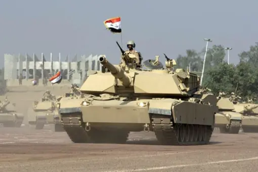 Irackie Abramsy bez wsparcia USA