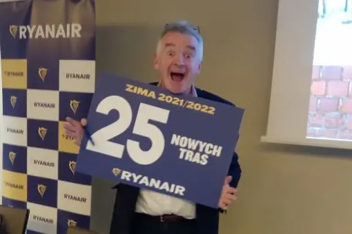Zimowy rozkład Ryanaira