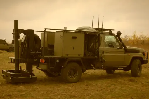 Mołdawia z moździerzami Alakran