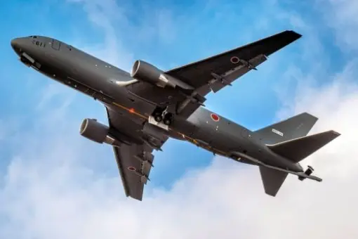 Pierwszy japoński KC-46A oblatany