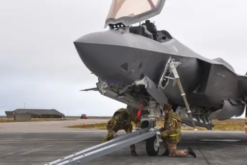 Włoskie F-35A na Islandii