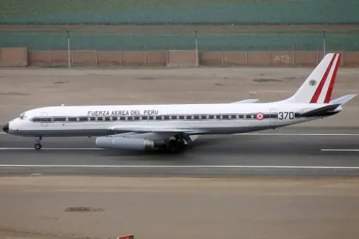 Ostatni wojskowy DC-8 wycofany