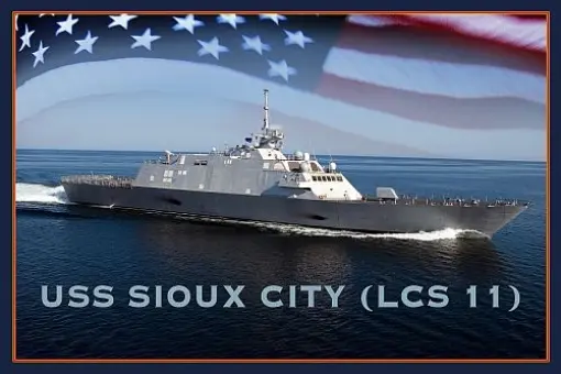 USS Sioux City wejdzie do służby w Annapolis