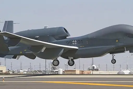 Euro Hawk Luftwaffe w powietrzu