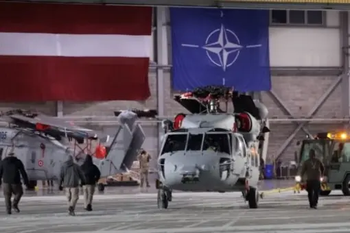 Pierwsze UH-60M na Łotwie