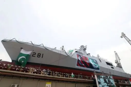 2. korweta dla Pakistanu zwodowana