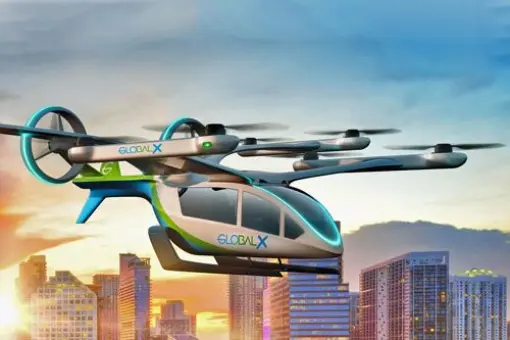 Global X zamówiły 200 Eve eVTOL