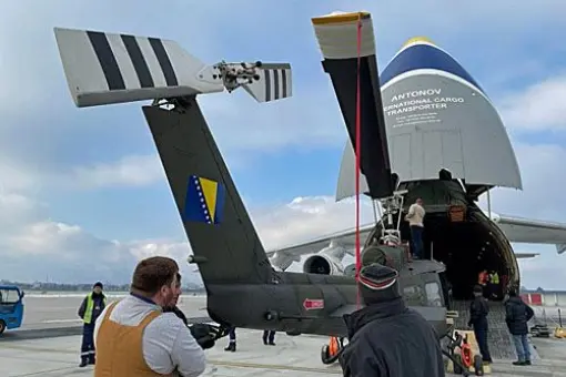 UH-1H-II w Bośni i Hercegowinie
