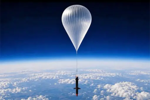 Ukraiński bsl startujący z balonu