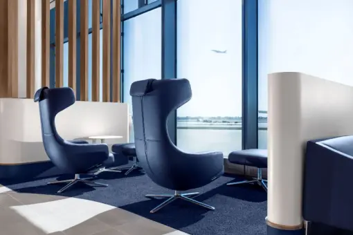 Salon lotniskowy Air France w Chicago