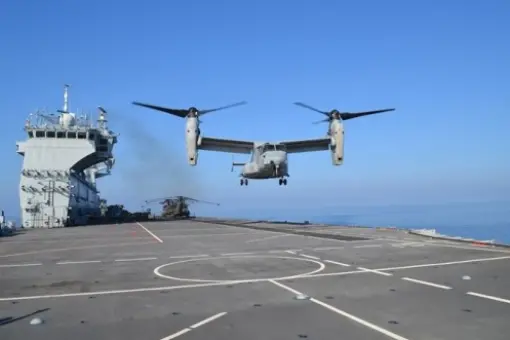 Osprey na HMS Ocean