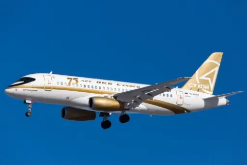 Superjet na 75-lecie