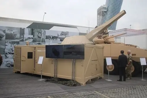 Udane próby Patria Nemo Container