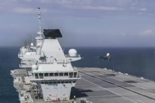 F-35B operują z Queen Elizabeth