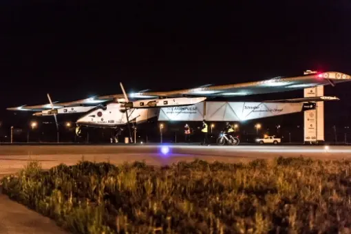 Solar Impulse 2 przybył do Nankinu 