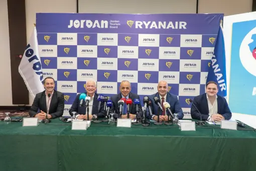 Rekordowy rozkład Ryanair do Ammanu