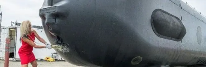 Wodowanie Orca XLUUV
