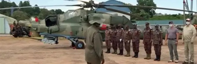 Mi-28NE w Ugandzie