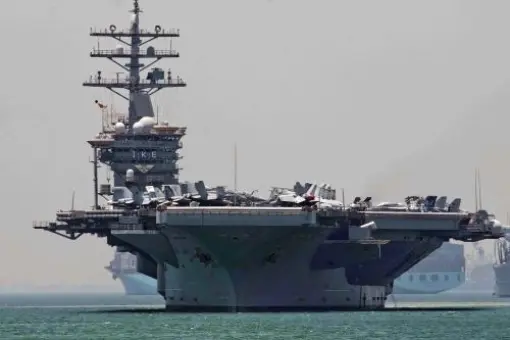 USS Dwight D. Eisenhower na Bliskim Wschodzie