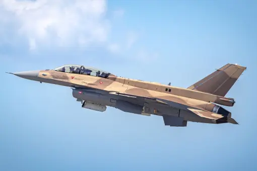 Oblot marokańskiego F-16D Block 72