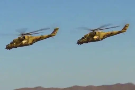 Egipskie Mi-24W ujawnione 
