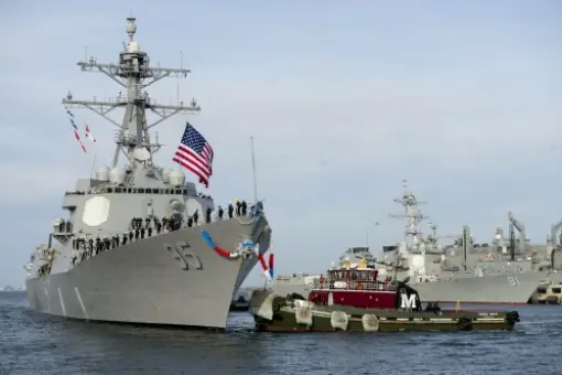 Koniec misji USS James E. Williams