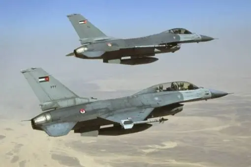 Kolejne holenderskie F-16 w Jordanii