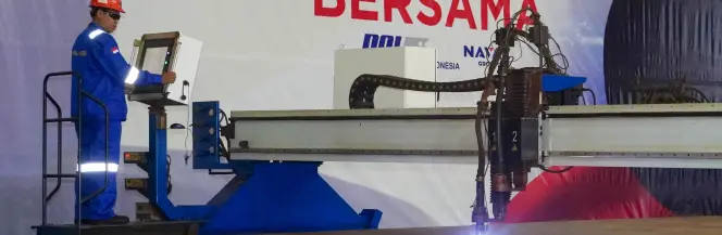 Cięcie stali pod indonezyjski OP Scorpène