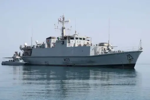 Powrót HMS Bangor 
