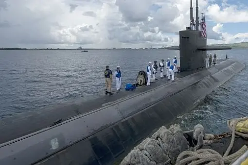 Powrót USS Oklahoma City